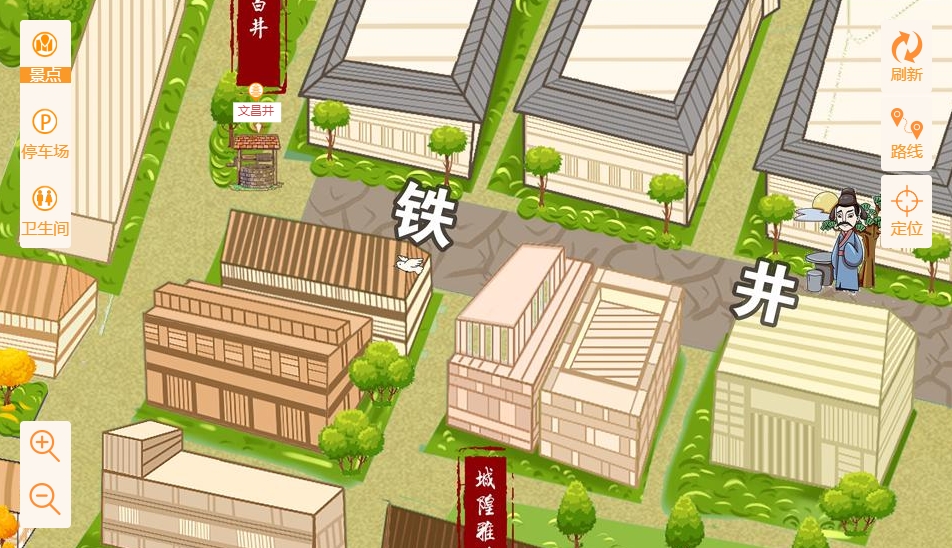 雷波智慧景区：手绘地图与语音导览的完美融合